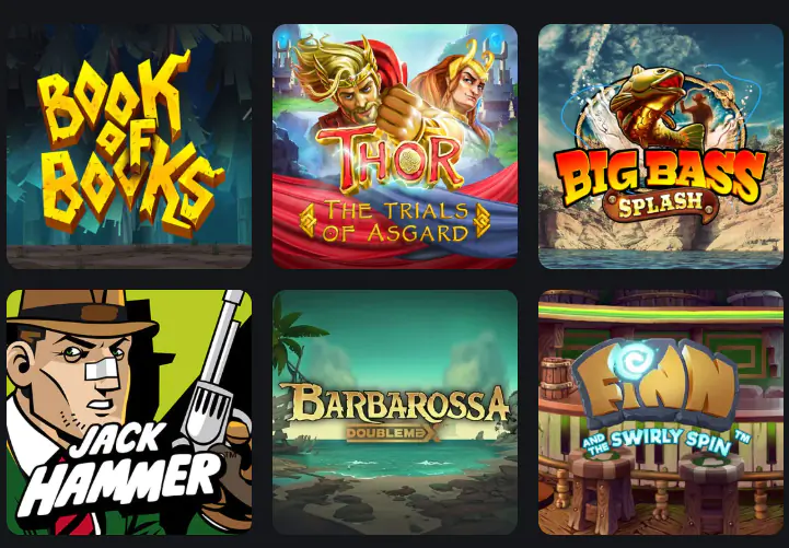 Populära spel på Swift Casino